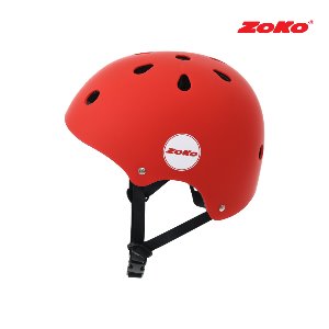 ZOKO 조코시리즈 아동용 안전모 어반형헬멧-레드(자전거, 롤러스케이트, 킥보드, 보드 등)